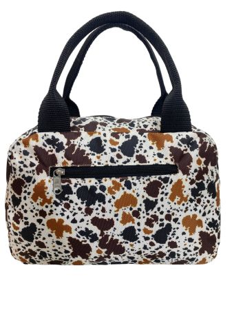 Showman Cow Print Nylon Mini Tote #2